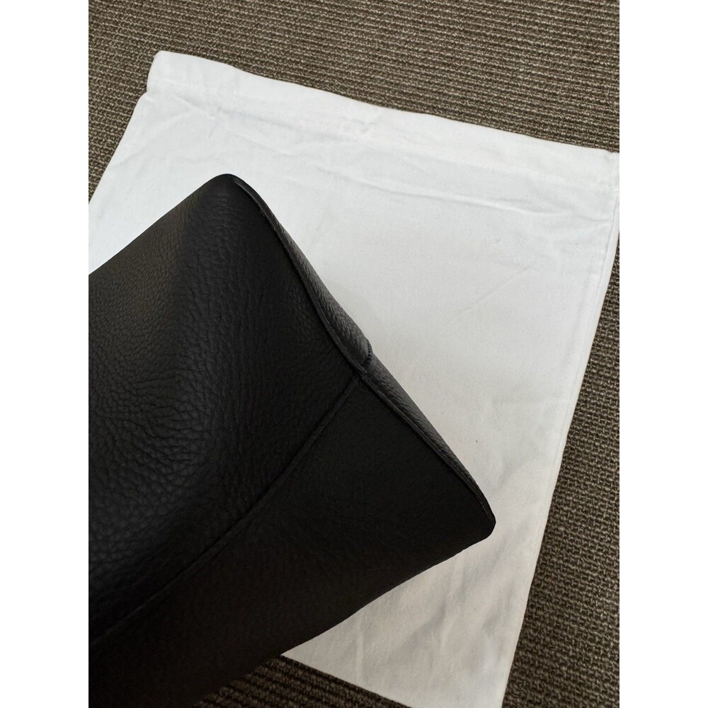 The Row N/S Park Tote Leather Medium Black - Picture 7 of 10